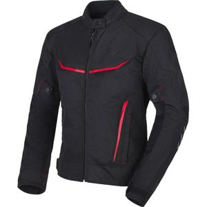 Chaqueta de moto para mujer RSA Runway Negra y Roja