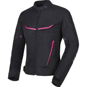 Chaqueta de moto para mujer RSA Runway Negra y Rosa