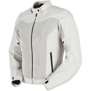 Chaqueta de moto para mujer Furygan Genesis Mistral Lady Evo 3 Blanca