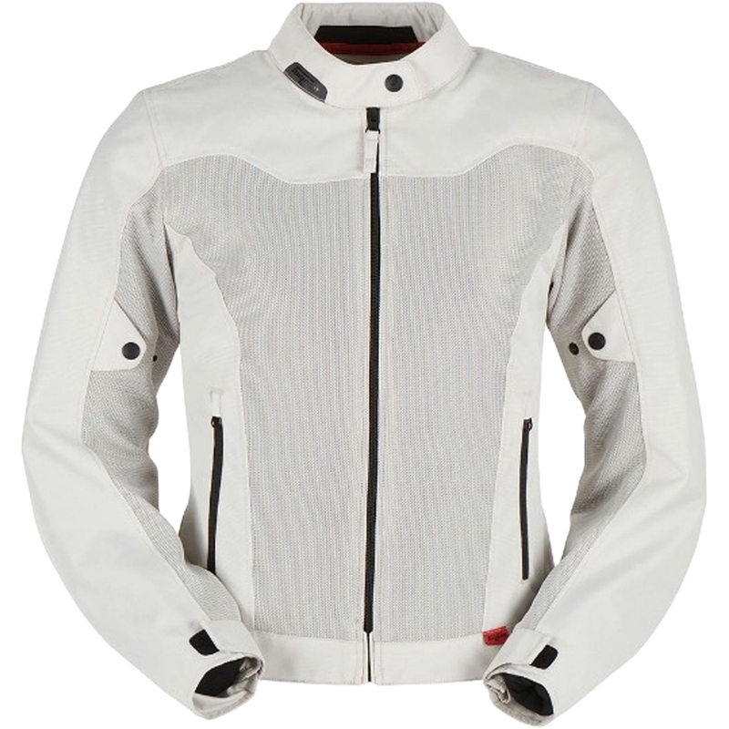 Chaqueta de moto para mujer Furygan Genesis Mistral Lady Evo 3 Blanca