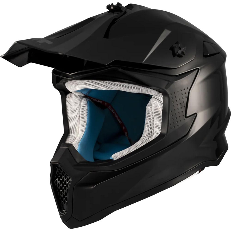 Casco de motocross MT Falcon S Pure A1 negro mate