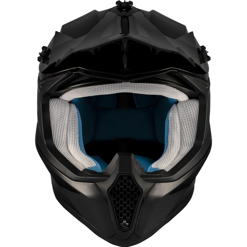 Casco de motocross MT Falcon S Pure A1 negro mate