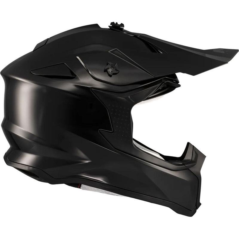 Casco de motocross MT Falcon S Pure A1 negro mate