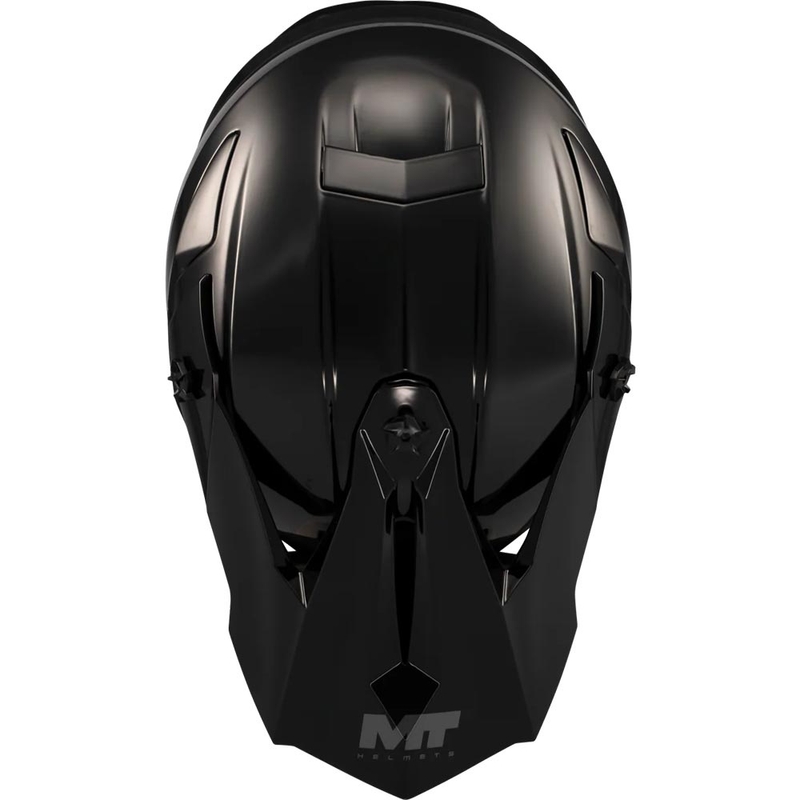 Casco de motocross MT Falcon S Pure A1 negro mate