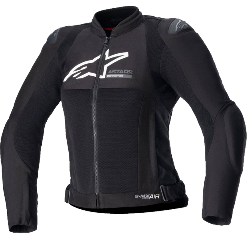 Chaqueta de moto Alpinestars Stella SMX Air Mujer Negro