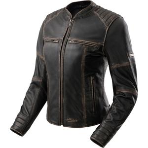 Chaqueta de cuero para mujer Rebelhorn Hunter II marrón