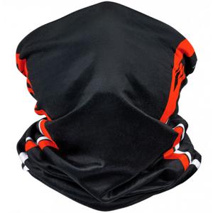 Bufanda de moto multifuncional IXON Void negro-blanco-rojo