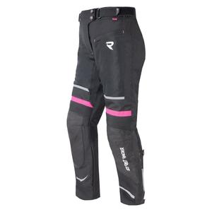 Pantalón de moto para mujer Street Racer Betty II Air negro-rosa - 2ª calidad - II. calidad