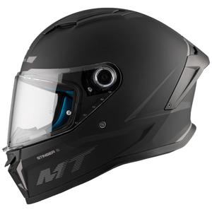 Casco integral de moto MT Stinger 2 Solid negro mate - II. calidad