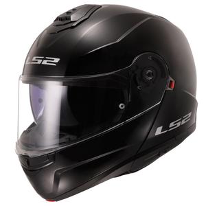 Casco abatible LS2 FF908 Strobe II negro brillante - II. calidad