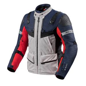 Chaqueta de moto Revit Defender 3 GTX rojo-azul - II. calidad
