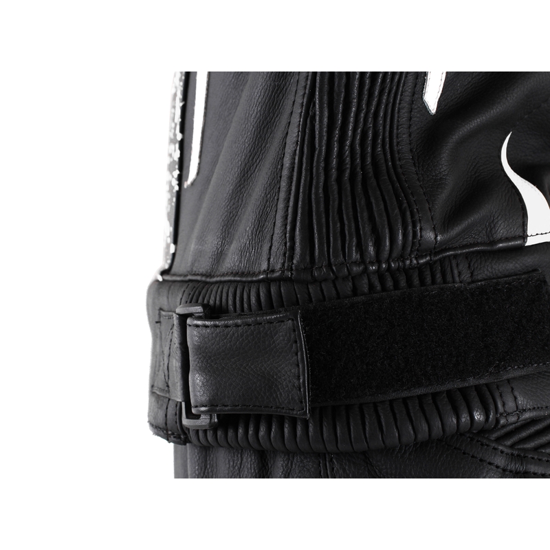 Traje de moto RSA GT2 negro-blanco en oferta - 2ª calidad liquidación - II. calidad