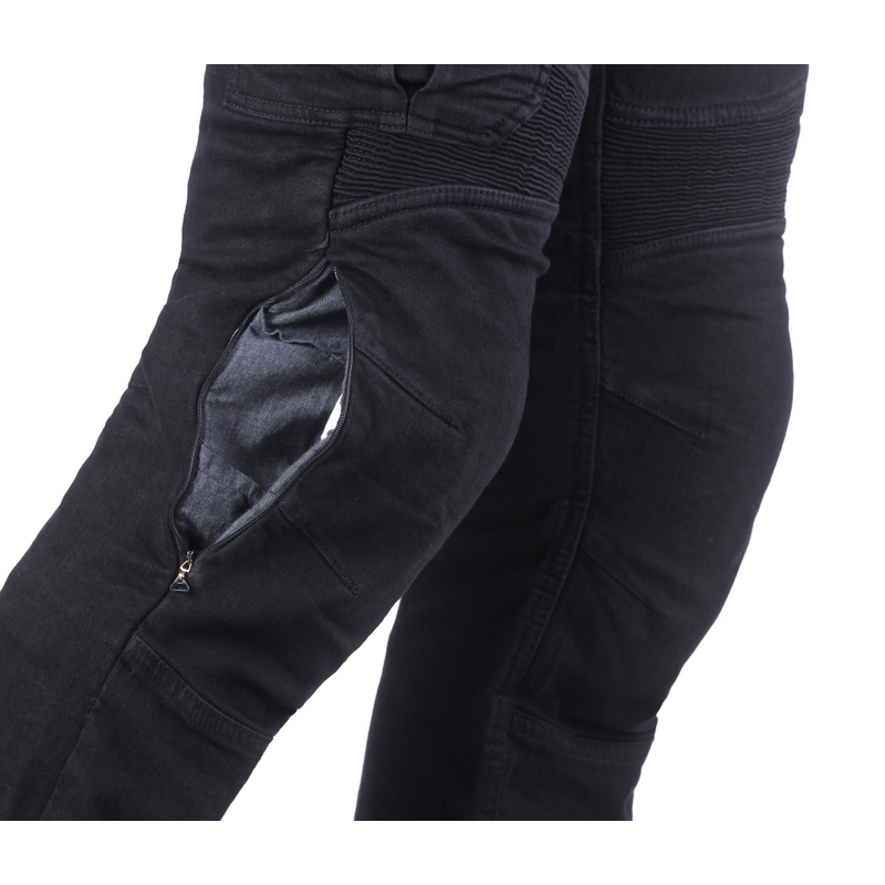 Vaqueros de moto Street Racer Cargo CE negros 2 - 2ª calidad - II. calidad