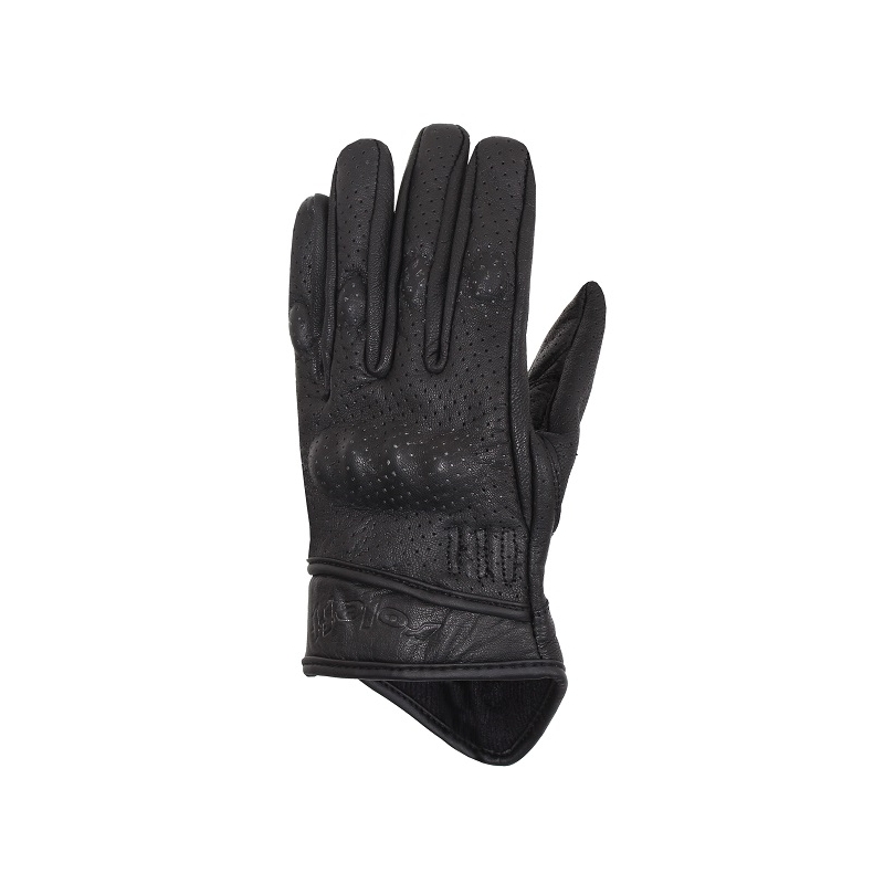 Guantes de moto Roleff Frankfurt negros - 2.ª calidad - II. calidad