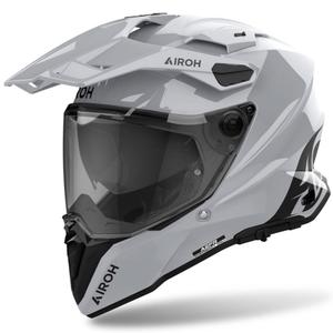 Casco de enduro Airoh Commander 2 Color gris brillante