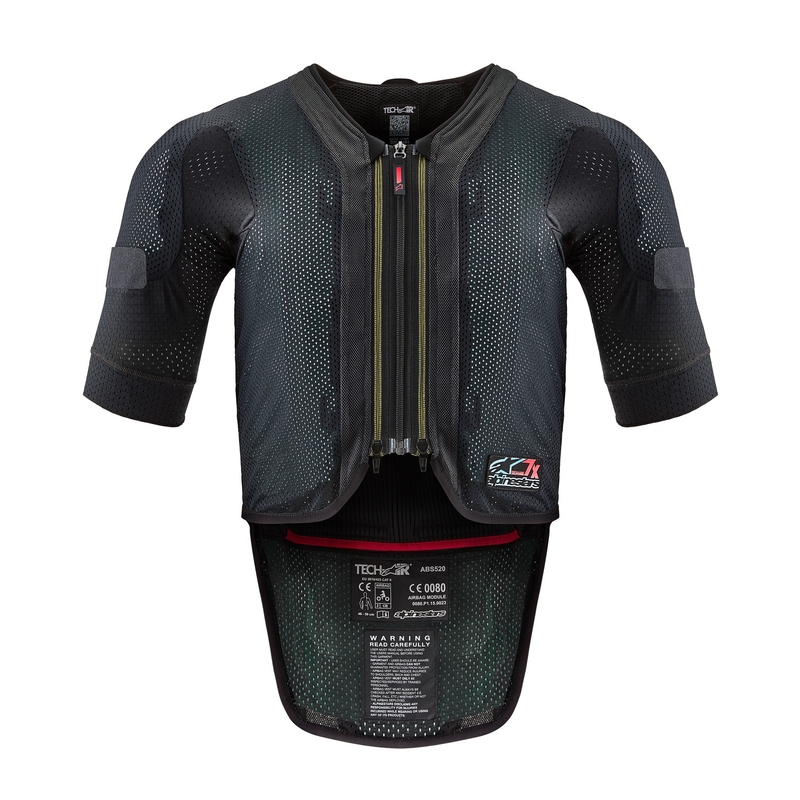 Chaleco airbag Alpinestars TECH-AIR®7X System negro-rojo - Grado II - II. calidad