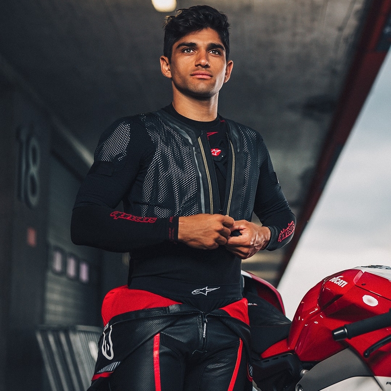 Chaleco airbag Alpinestars TECH-AIR®7X System negro-rojo - Grado II - II. calidad