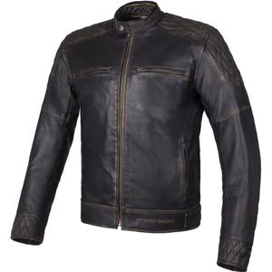 Chaqueta de moto Street Racer Tribe Retro Marrón