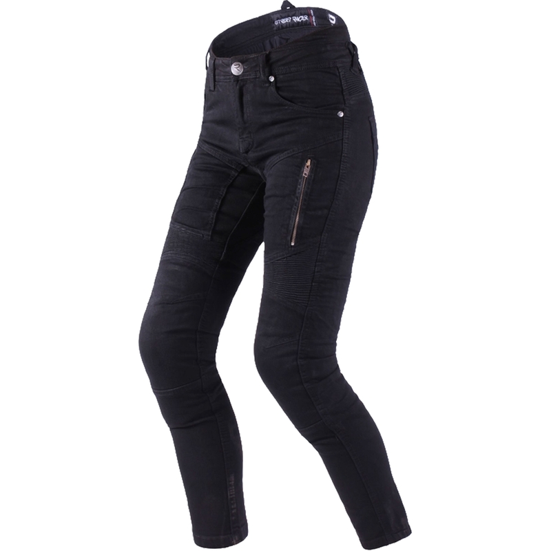 Vaqueros mujer Street Racer Stretch II Slim fit CE negro