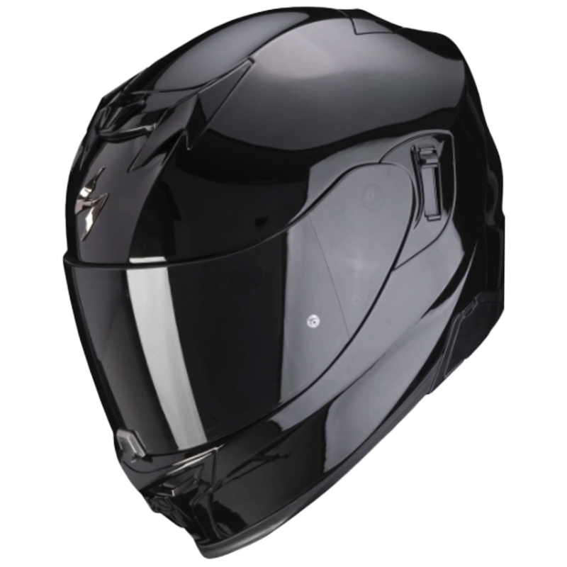 Casco integral Scorpion EXO-520 EVO AIR Solid negro brillante en oferta - II. calidad liquidación