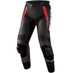 Pantalones de moto Shima STR 2.0 negro-rojo