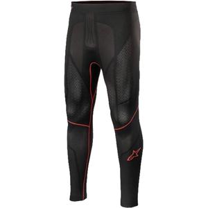 Ropa interior térmica Alpinestars Ride Tech Summer negra y roja