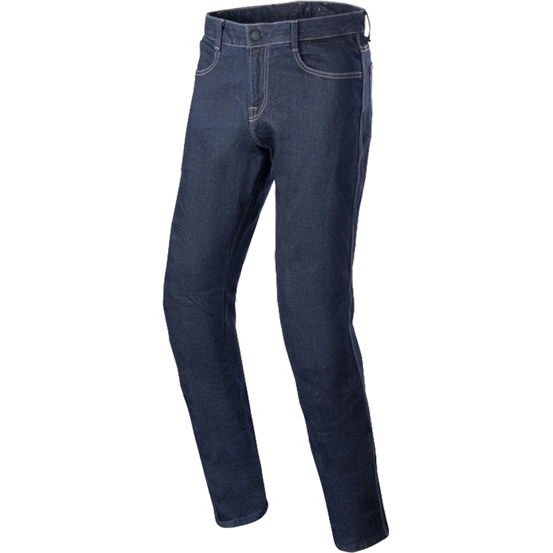 Alpinestars Radon Relaxed Fit Denim Jeans Motocicleta Azul Lavado