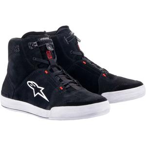 Botas de moto Alpinestars Chrome negro-gris-rojo fluo