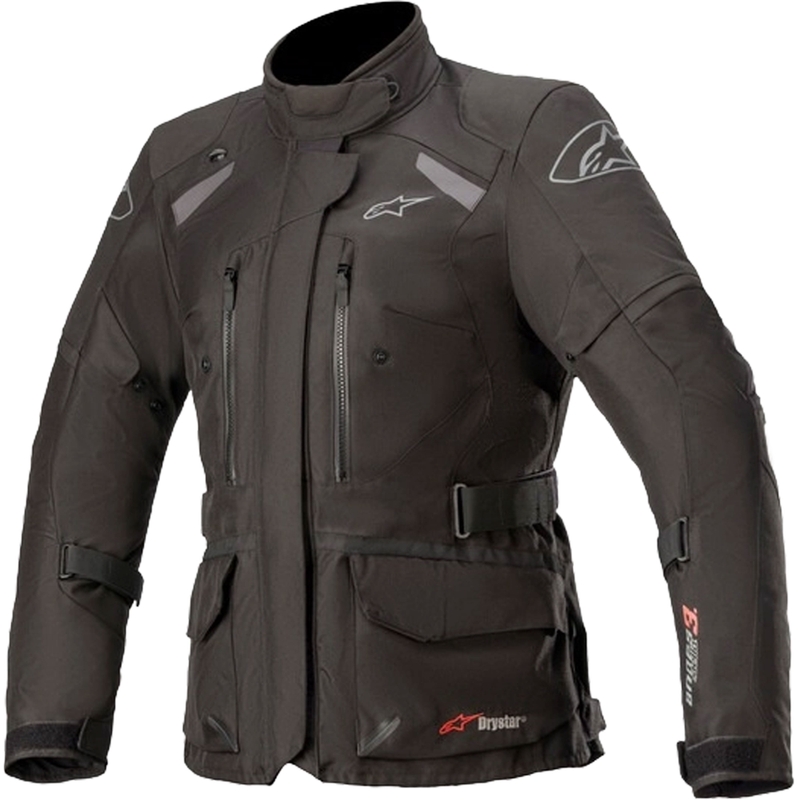 Chaqueta de moto para mujer Alpinestars Stella Andes Drystar Negra y Gris