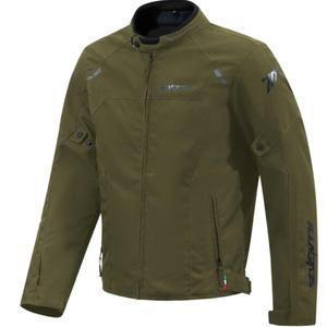 Chaqueta de moto Seventy Degrees SD-JR65 Piston caqui verde