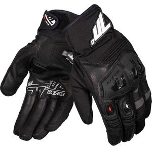 Guantes de moto Seventy Degrees SD-N51 negro-blanco-rojo