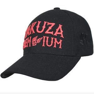 Gorra Yakuza Premium 4074 negra y roja