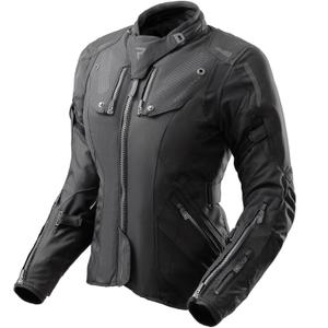 Chaqueta de moto para mujer Rebelhorn Hiker IV negra