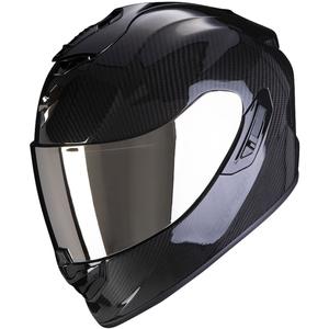 Casco integral de moto Scorpion EXO-1400 EVO II CARBON AIR SOLID negro en oferta liquidación