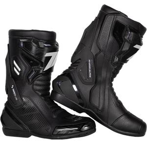Botas de moto Seventy Degrees SD-BR26 Alpha negro-blanco