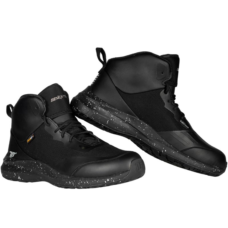 Botas de moto Seventy Degrees SD-BC4 Vector negras