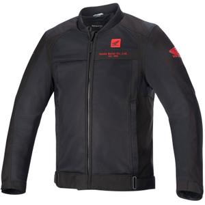 Chaqueta de moto Alpinestars Luc Air 2 Honda negra y roja