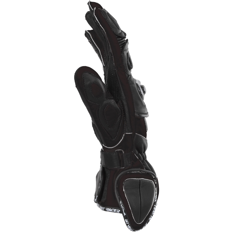 Guantes de moto Street Racer Virus 2 negros