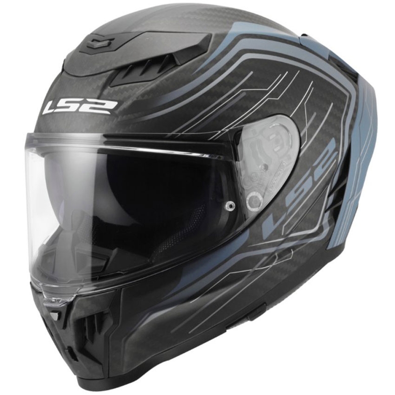 Casco integral de moto LS2 FF807 Dragon Subic azul petróleo