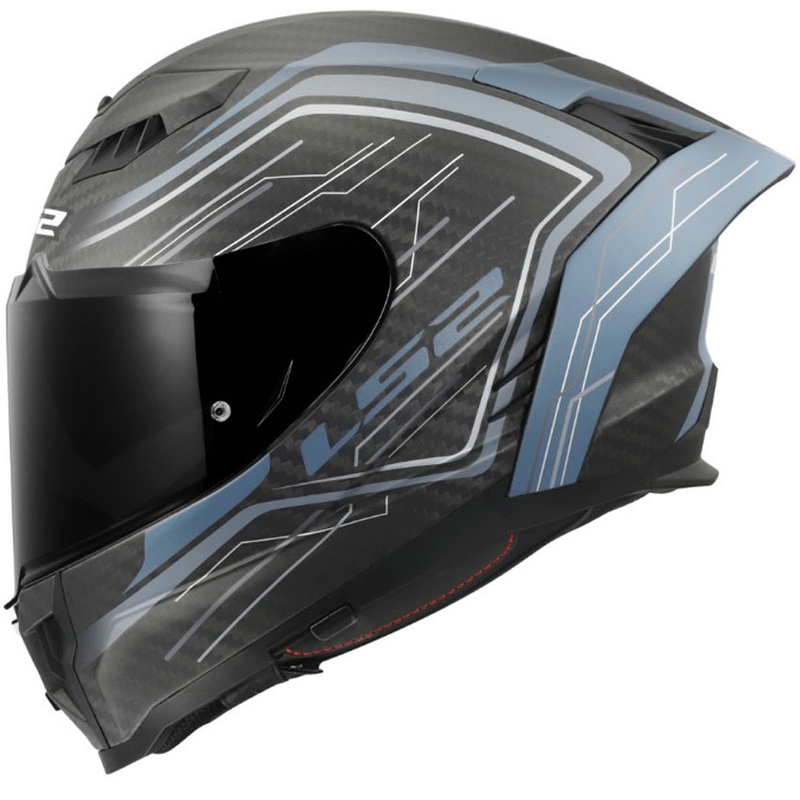 Casco integral de moto LS2 FF807 Dragon Subic azul petróleo
