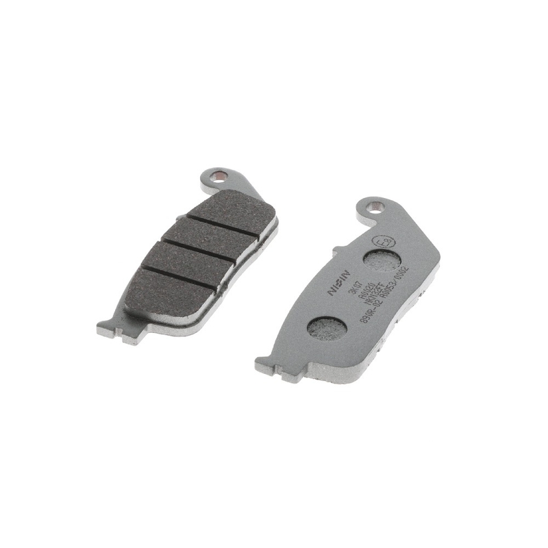 Pastillas de freno NISSIN compuesto semimetálico 102x39x8,1 mm 2 uds
