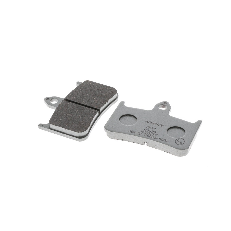 Pastillas de freno NISSIN compuesto semimetálico 68x54x8,2 mm 2 uds