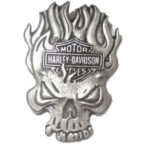 Insignia calavera H-D Motos