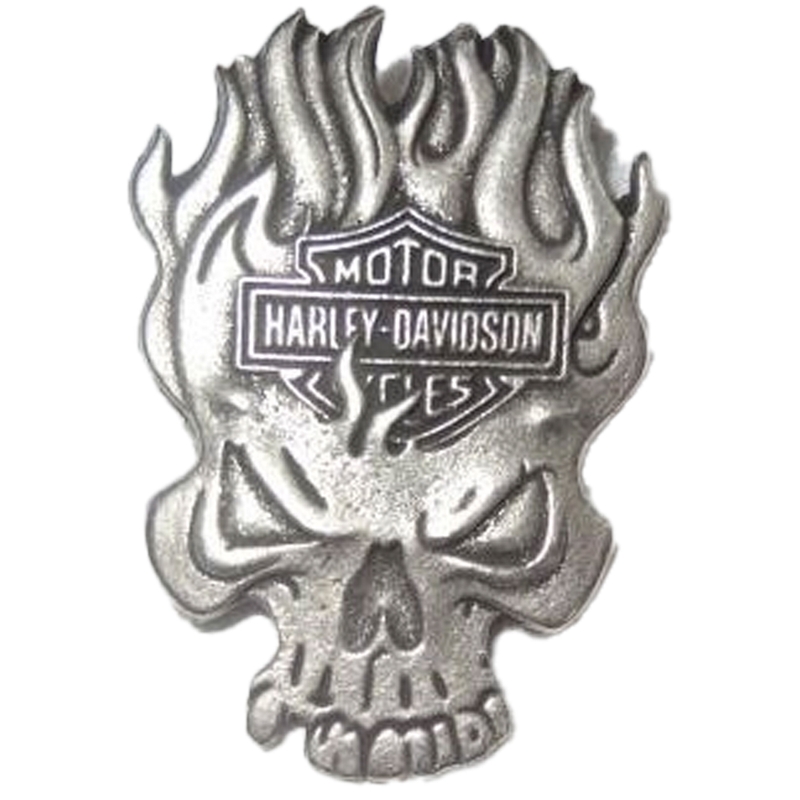 Insignia calavera H-D Motos