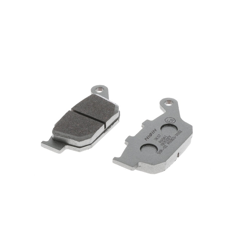 Pastillas de freno NISSIN compuesto semimetálico 86x40x10,8 mm 2 uds