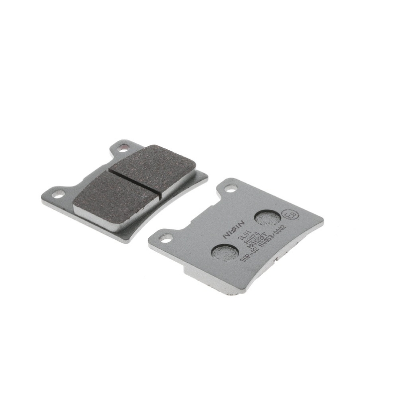 Pastillas de freno NISSIN compuesto semimetálico 63,5x54,9x8,5 mm 2 uds