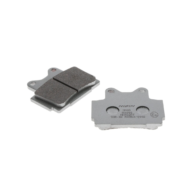 Pastillas de freno NISSIN compuesto semimetálico 68x57x8,5 mm 2 uds