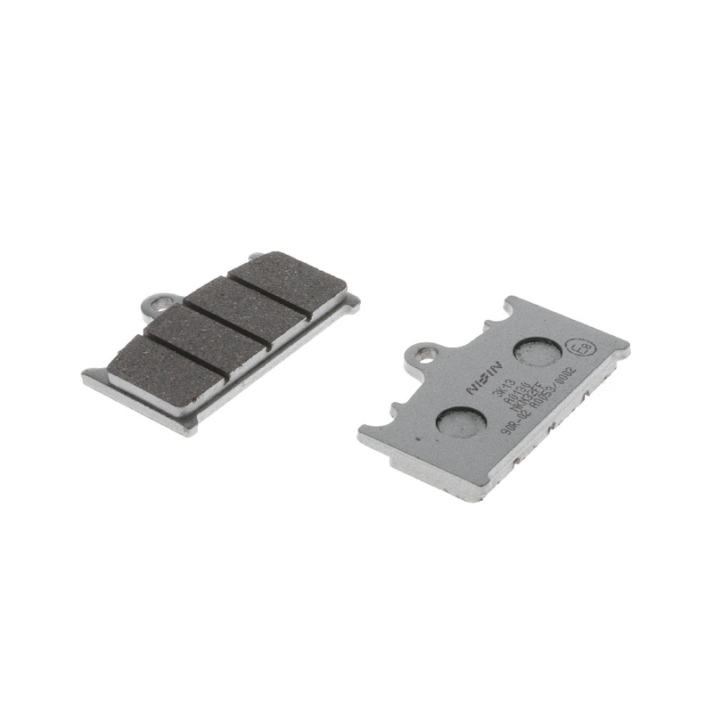 Pastillas de freno NISSIN compuesto semimetálico 69,8x46,5x8 mm 2 uds