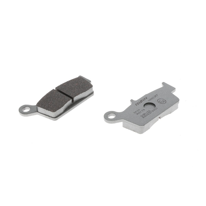Pastillas de freno NISSIN compuesto semimetálico 75x36x9,5 mm 2 uds