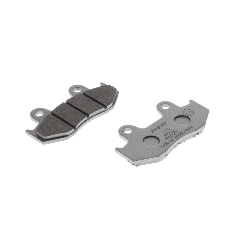 Pastillas de freno NISSIN compuesto semimetálico 81x42x6,9 mm 2 uds